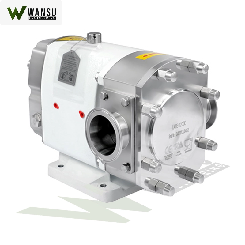 Horizontal rotary lobe pump donjoy