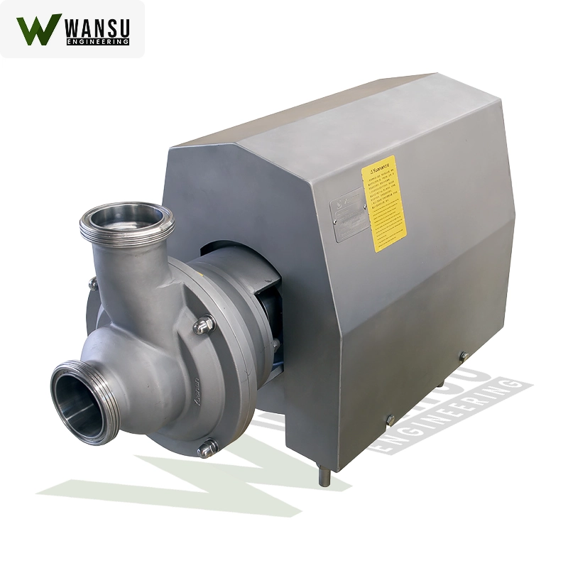 YZB Liquid Ring Self Priming Pump Yuanan SUS316L CIP Return