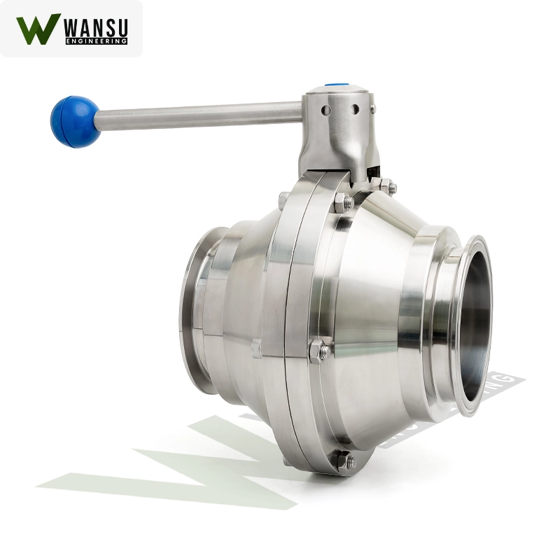 butterfly type ball valve