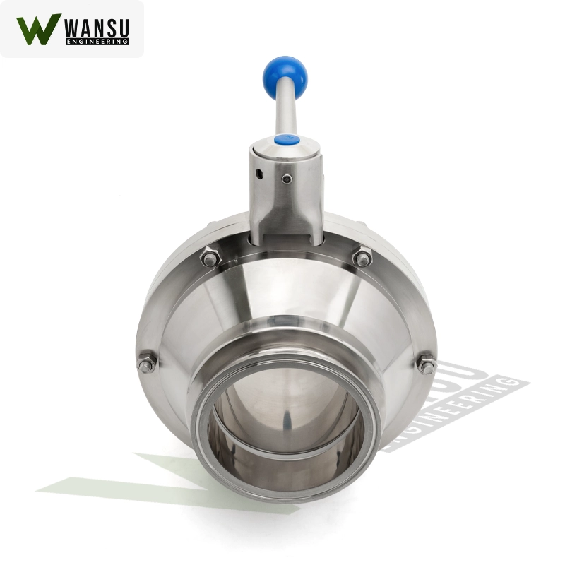 butterfly type ball valve